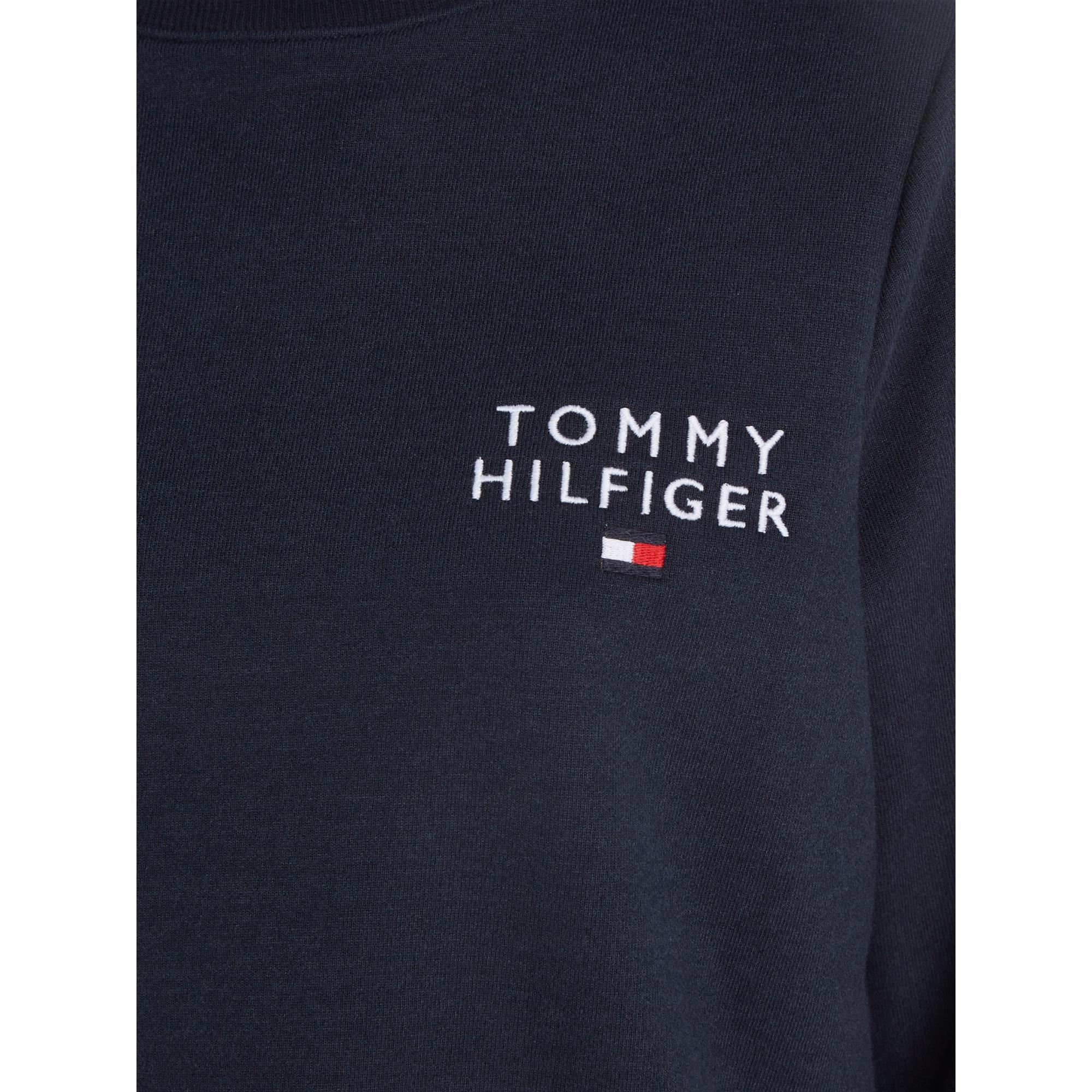 Tommy Hilfiger Womens Neck Round Utility Apparel Bear Accessories Sweatshirt Sky - Desert - Logo 