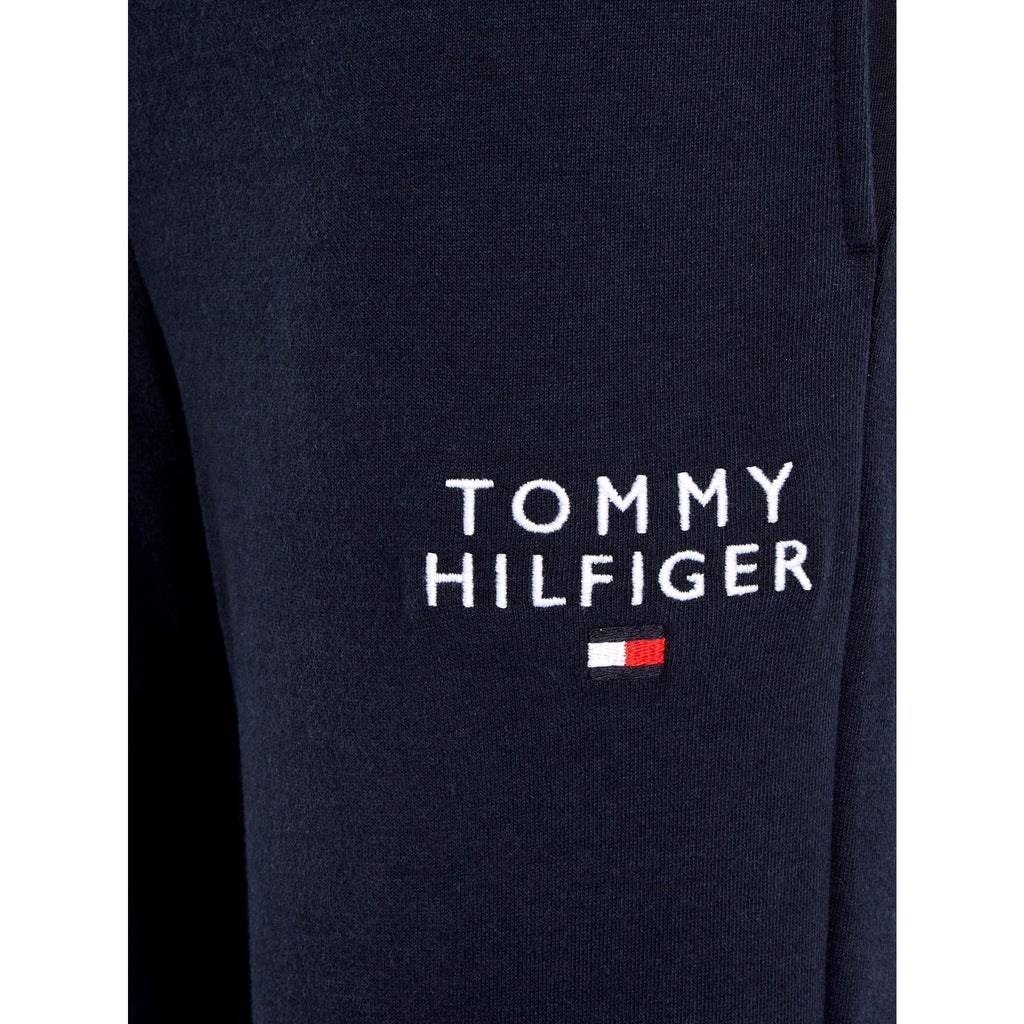 Tommy Hilfiger Womens Tapered Cuffed Leg Joggers - Desert Sky - Utility Bear