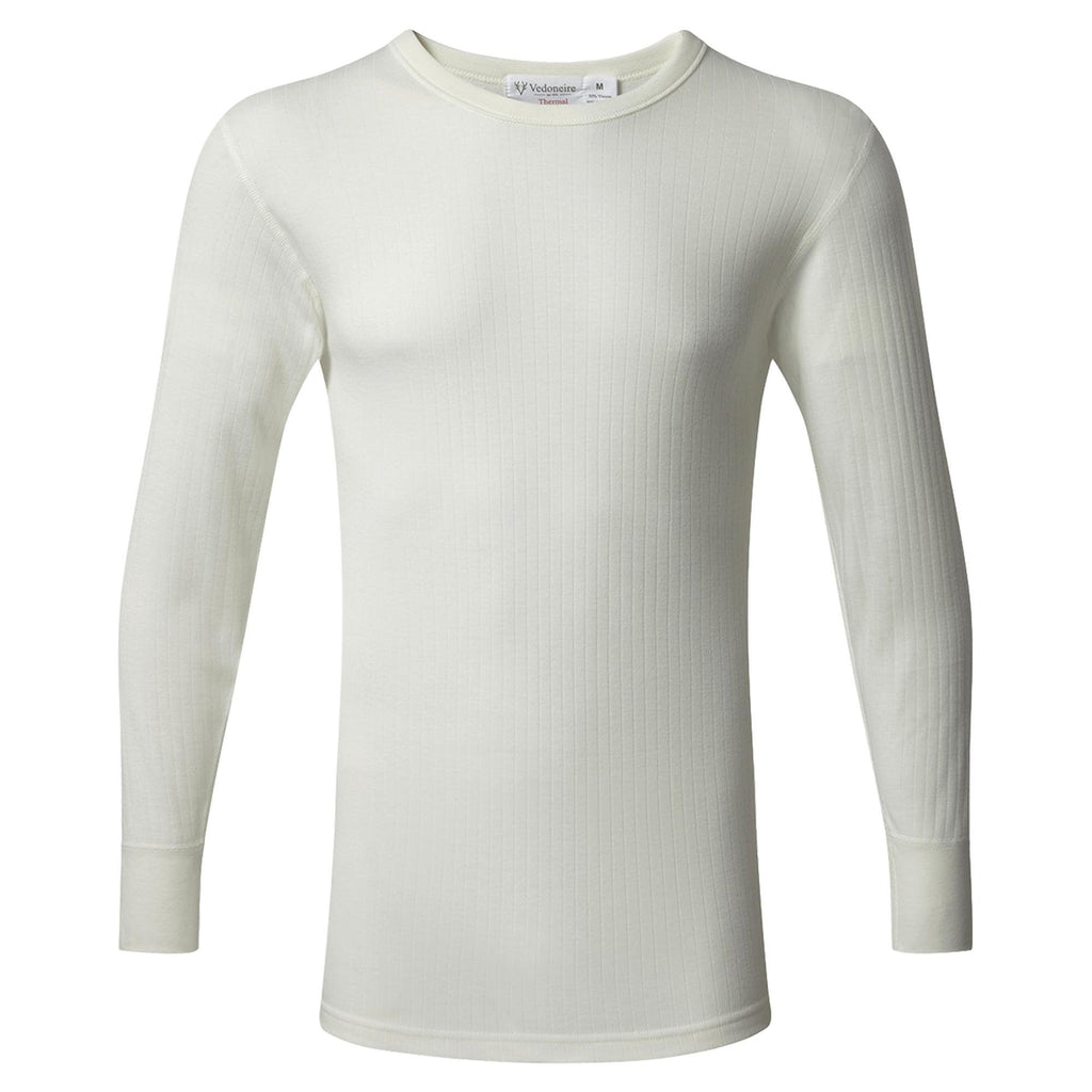 Vedoneire Thermal Long Sleeve Vest - Cream/White - Utility Bear