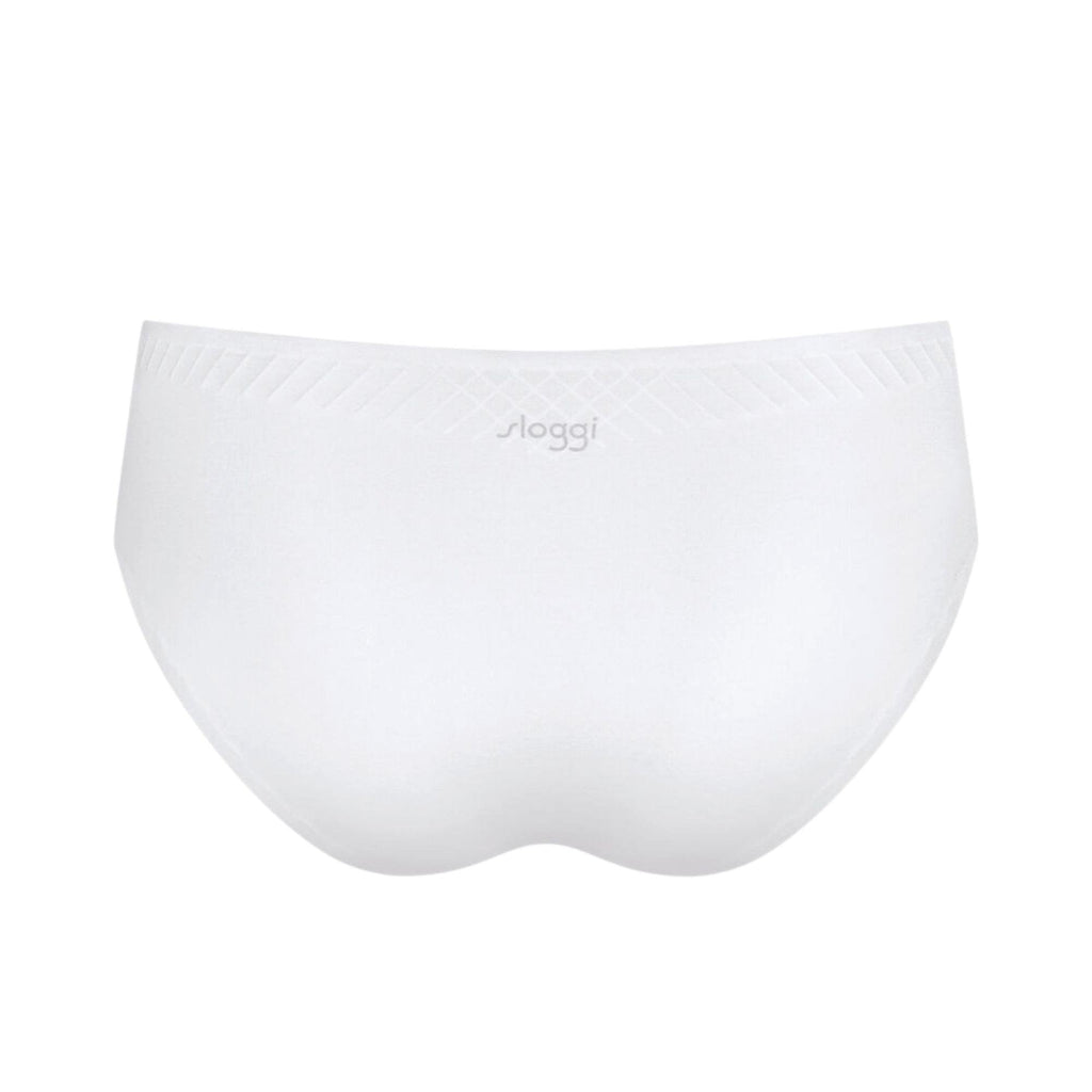 Sloggi Body Adapt High Leg Brief - White - Utility Bear